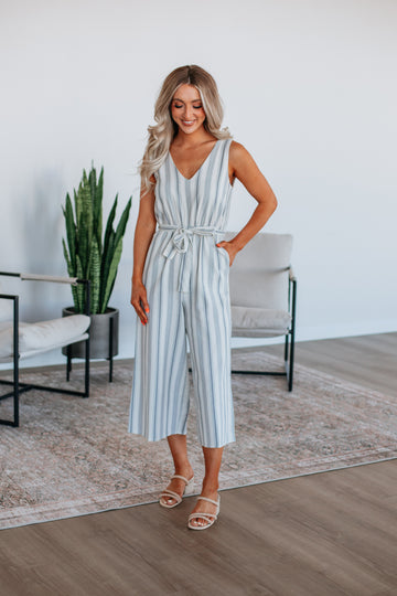 Miriam Striped Jumpsuit