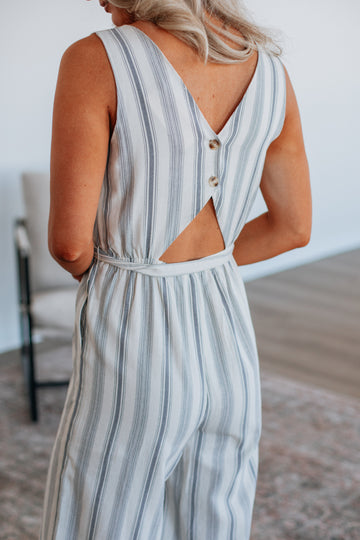 Miriam Striped Jumpsuit