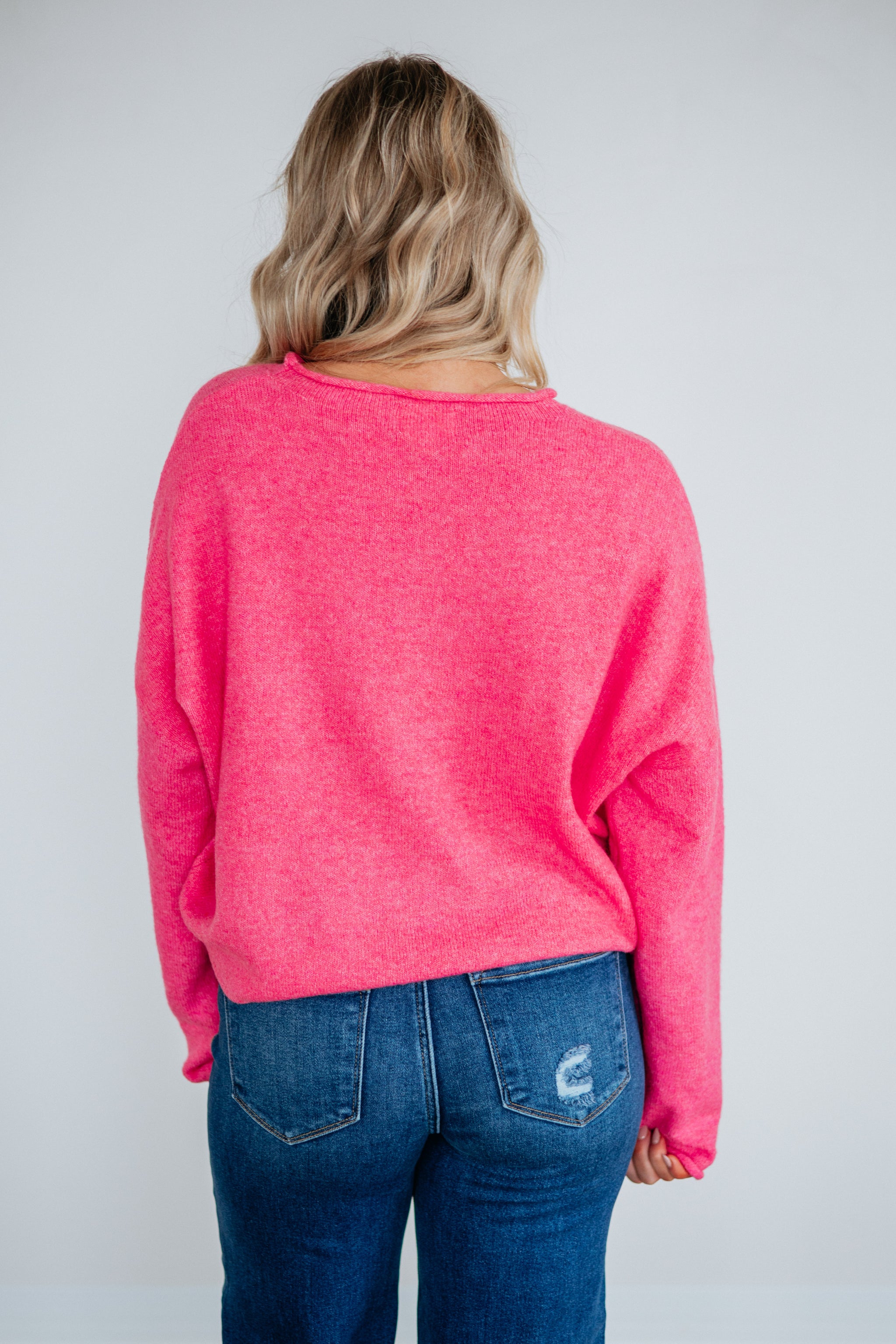 Brooke Cardigan - Punch Pink