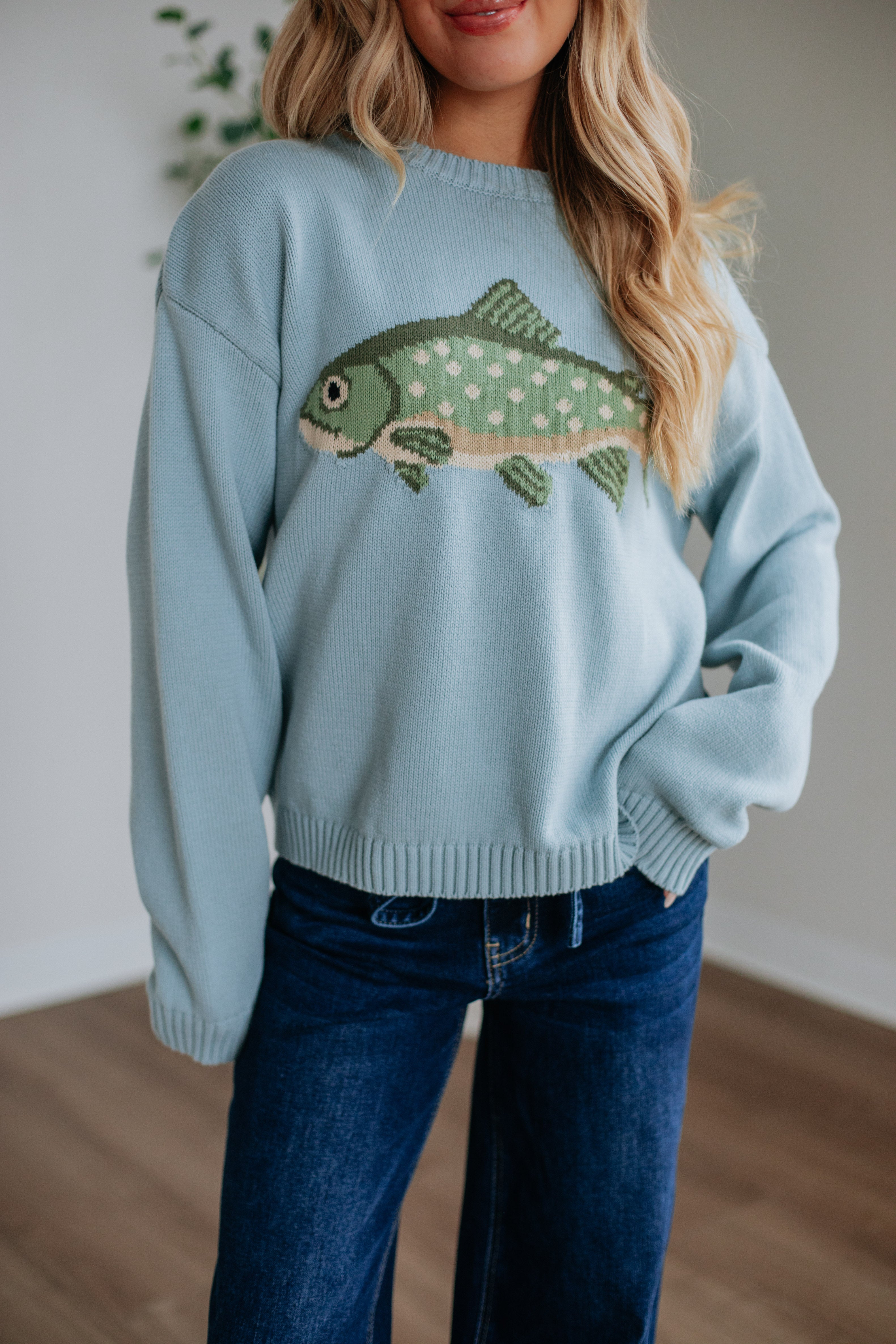 Catch Of The Day Sweater – Wild Oak Boutique