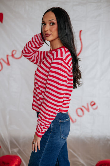 Ellen Striped Cardigan