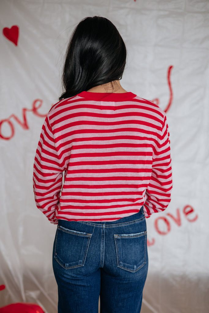 Ellen Striped Cardigan