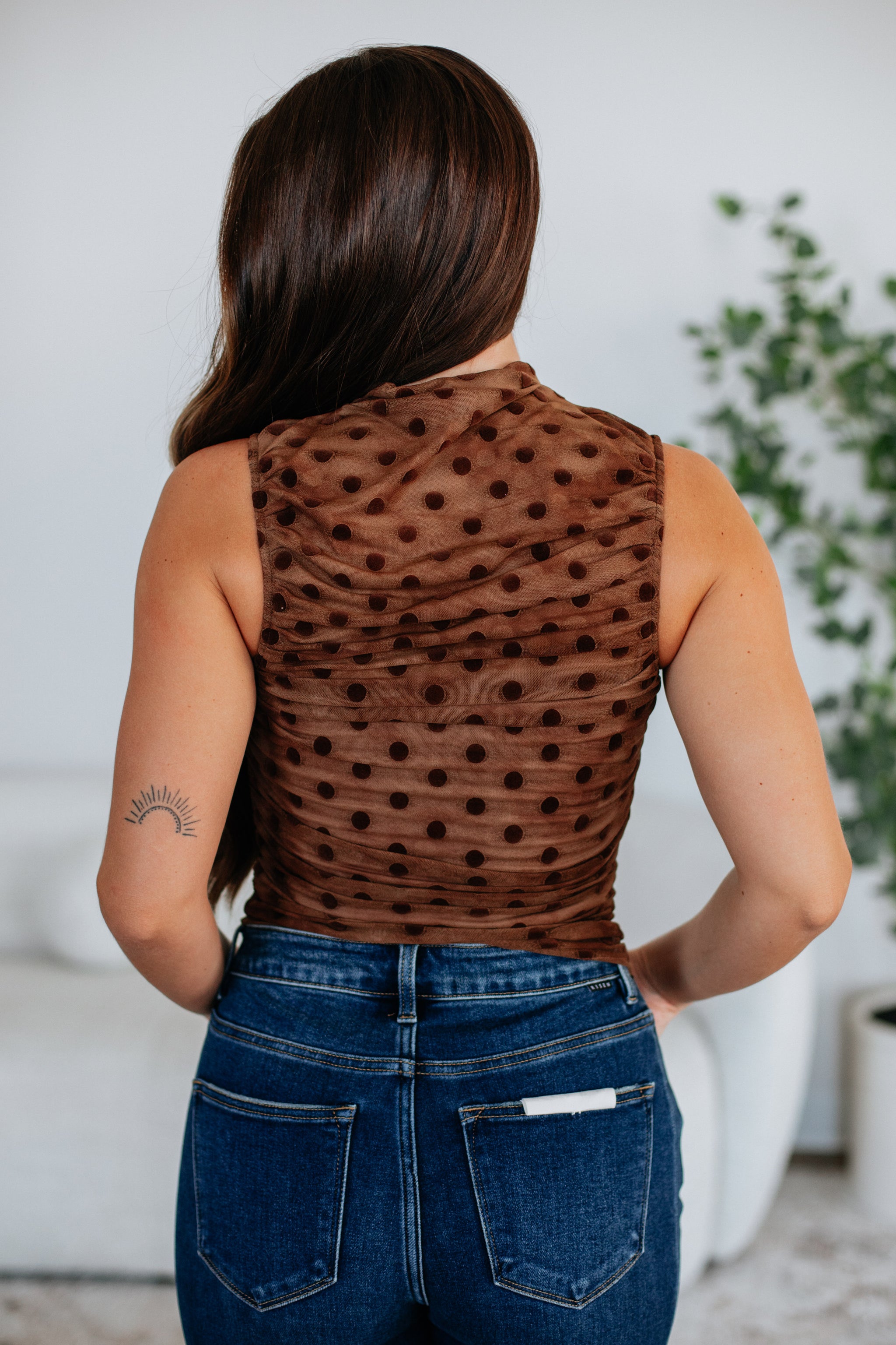 Kallie Mesh Top