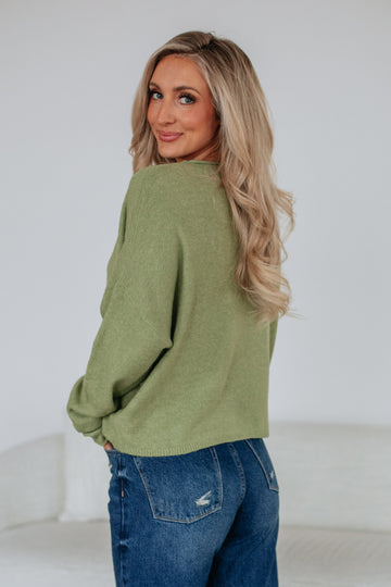 Brooke Cardigan - Matcha
