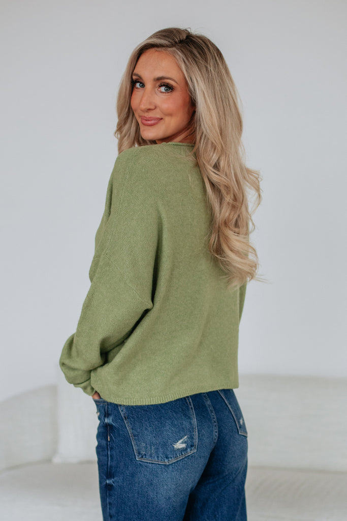 Brooke Cardigan - Matcha