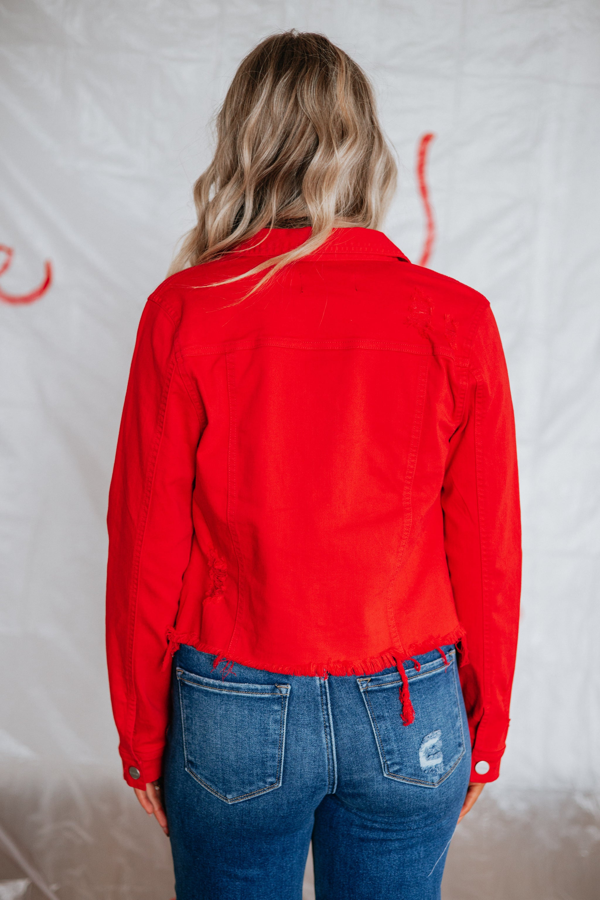 Gemma Risen Denim Jacket - Fiesta