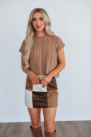 Loni Cable Knit Top