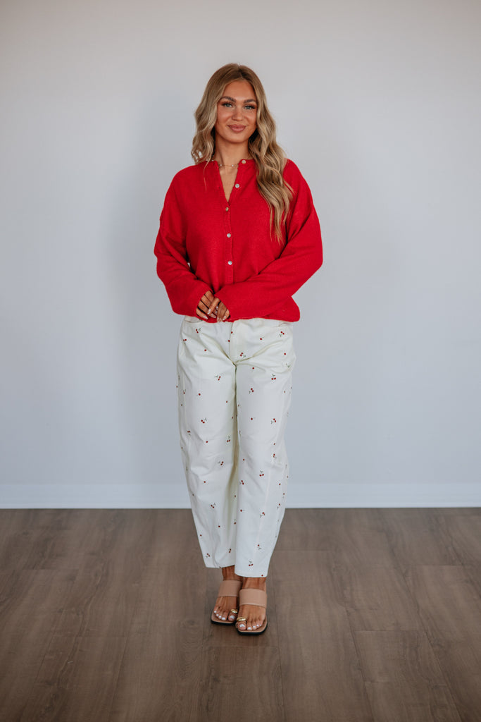 Cherry Kiss Pants