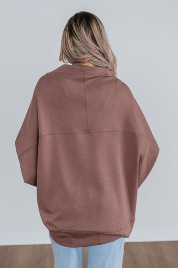 True Potential Cardigan - Deep Taupe