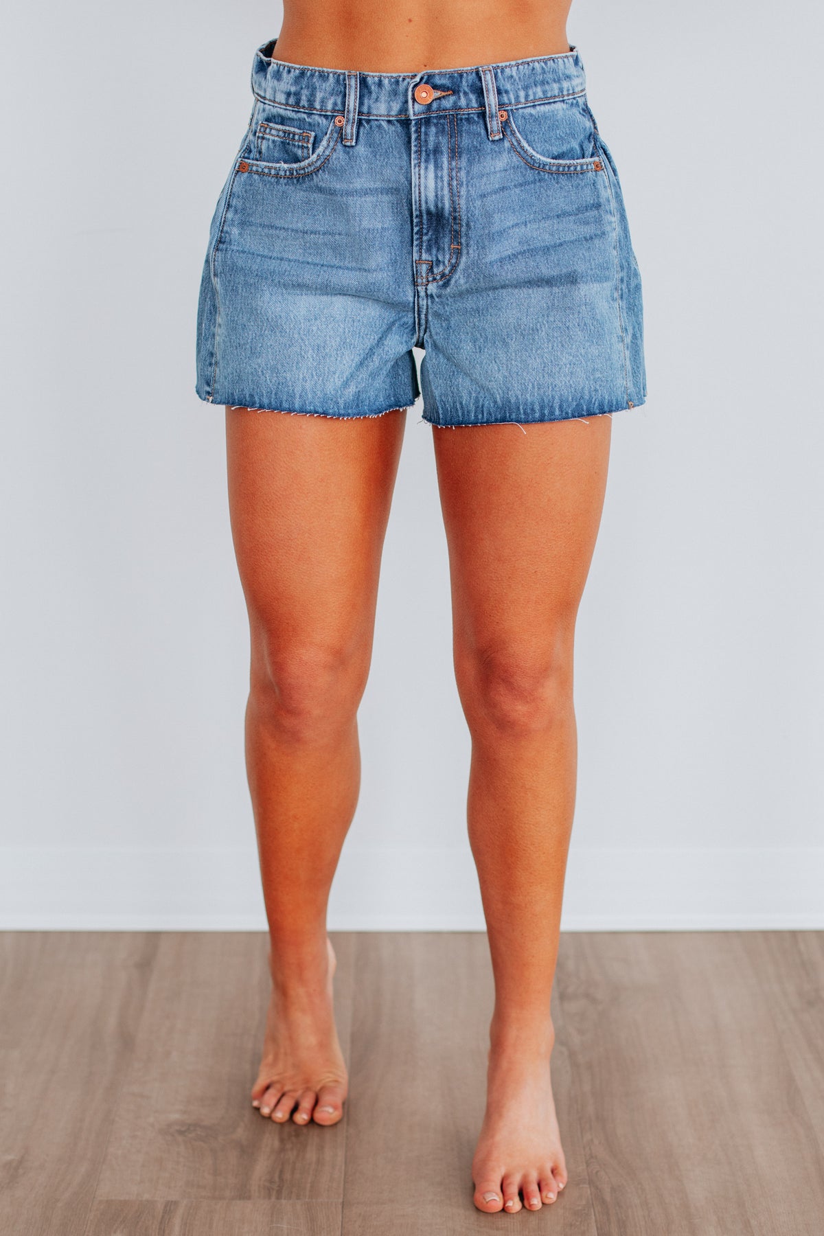 Ava Shorts Medium Wash