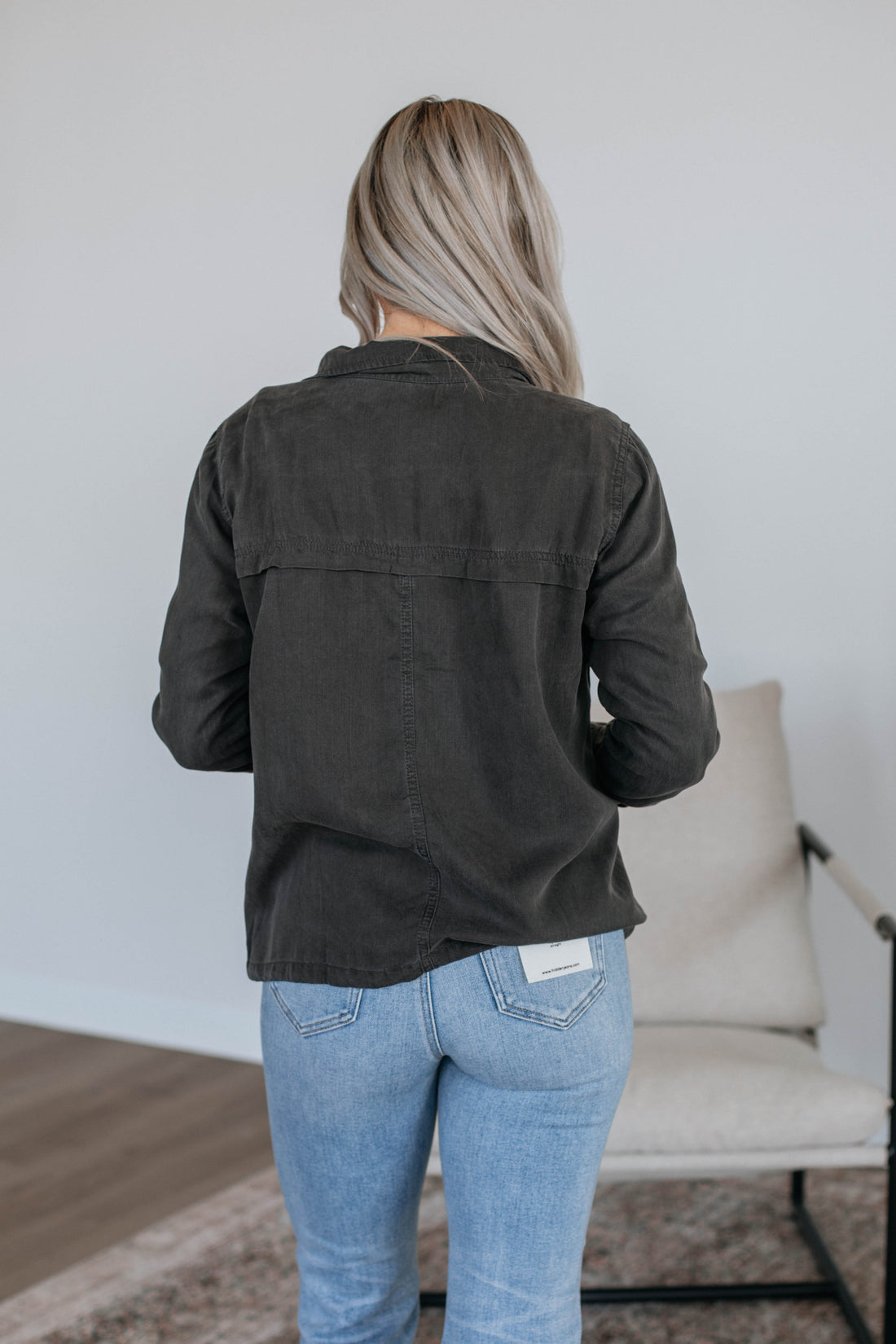 Finnegan Lightweight Jacket - Charcoal