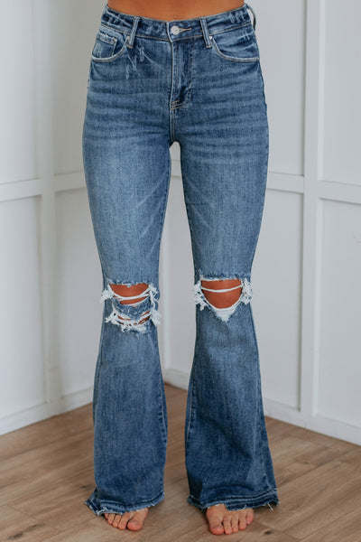 Francie Risen Flare Jeans