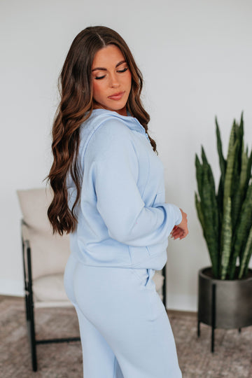 Aubrie Half-Zip Pullover - Frost