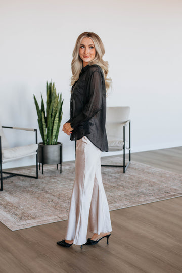 Getting Glam Pants - Pink Gloss