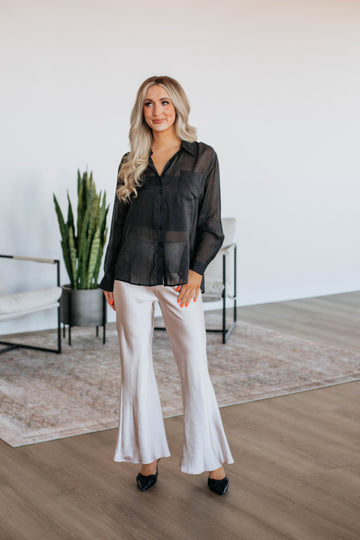 Getting Glam Pants - Pink Gloss