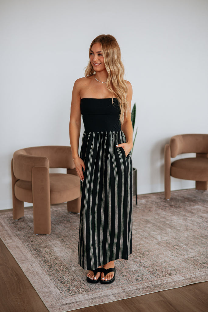 Janett Contrast Dress Wild Oak Boutique Janett Contrast Dress Wild Oak Boutique