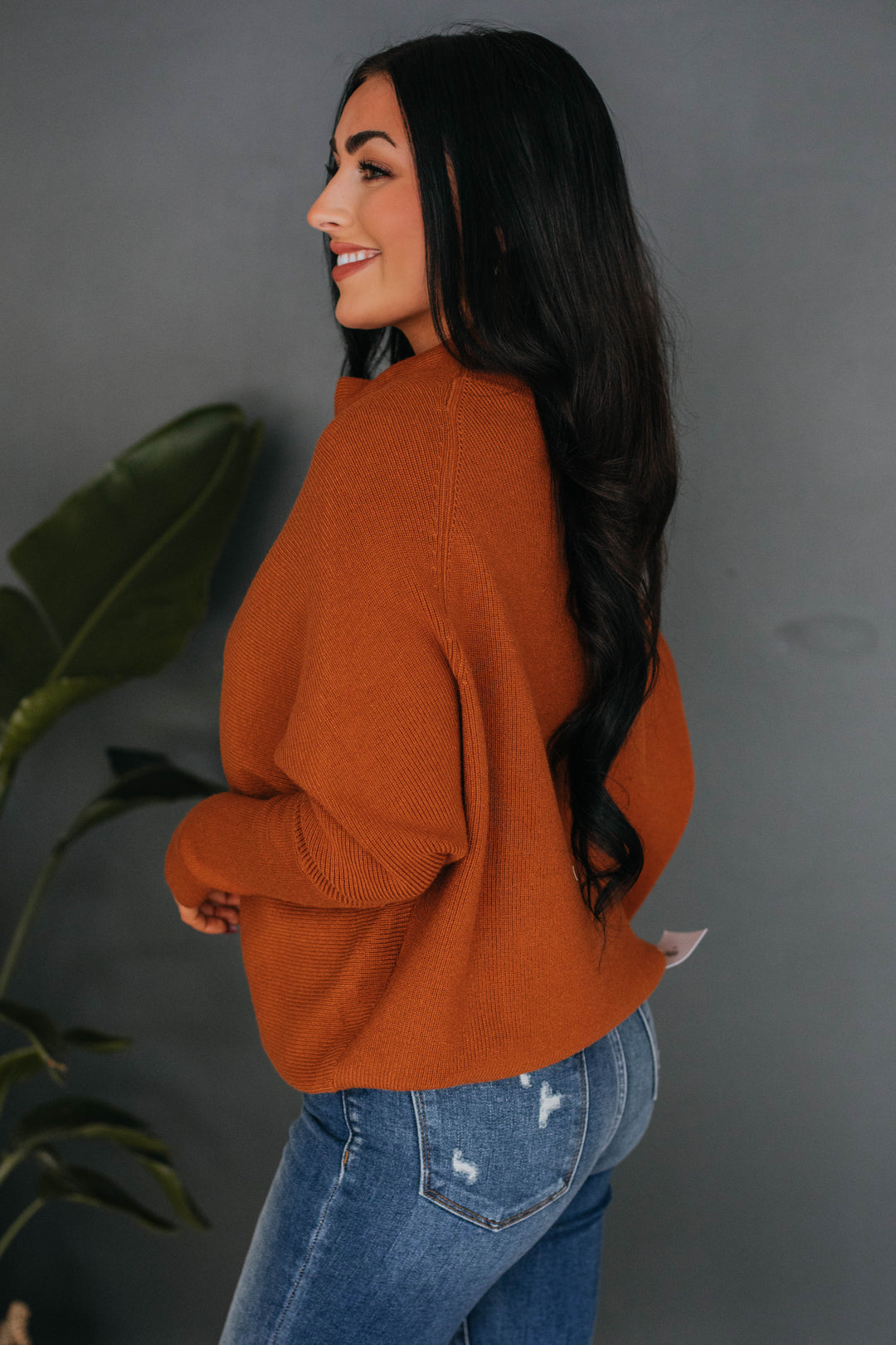 Gretchen Dolman Sweater - Camel
