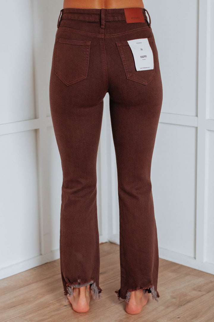 Happi Hidden Jeans - Chocolate