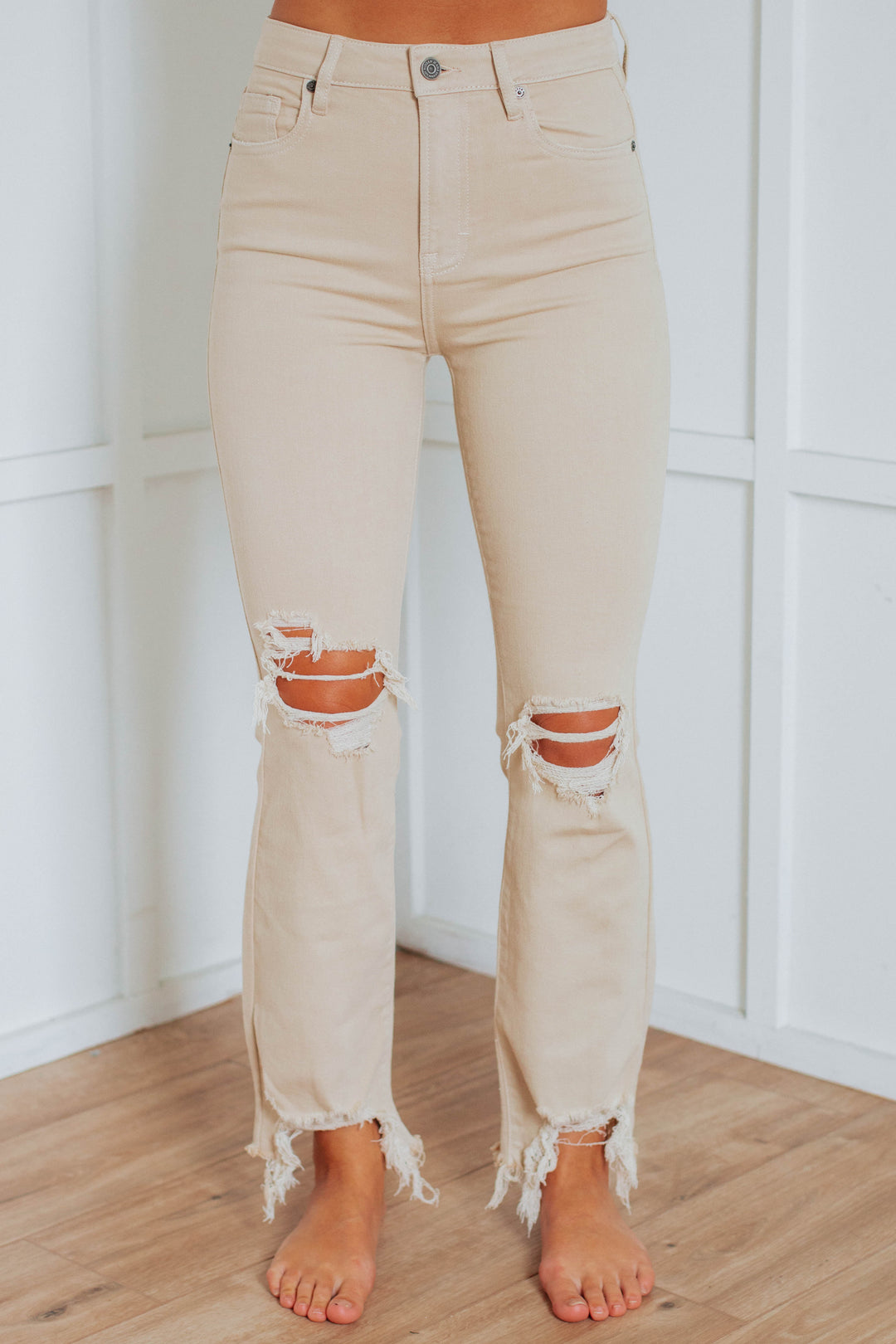 Happi Hidden Jeans - Khaki