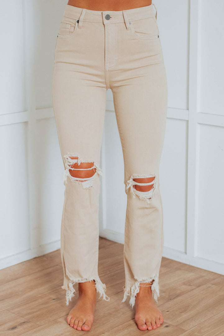 Happi Hidden Jeans - Khaki