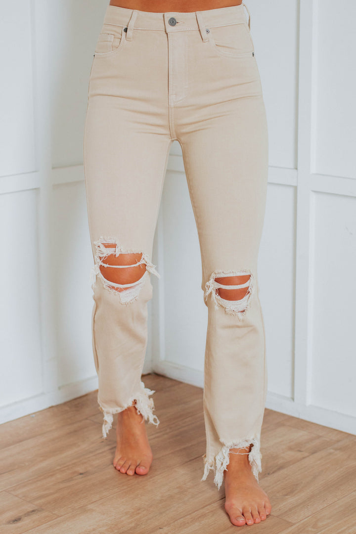 Happi Hidden Jeans - Khaki