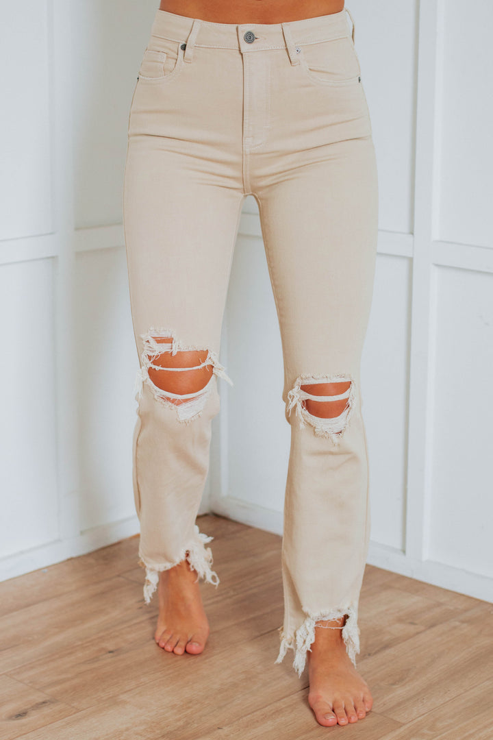 Happi Hidden Jeans - Khaki