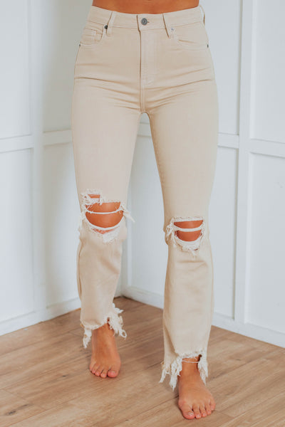 Happi Hidden Jeans - Khaki