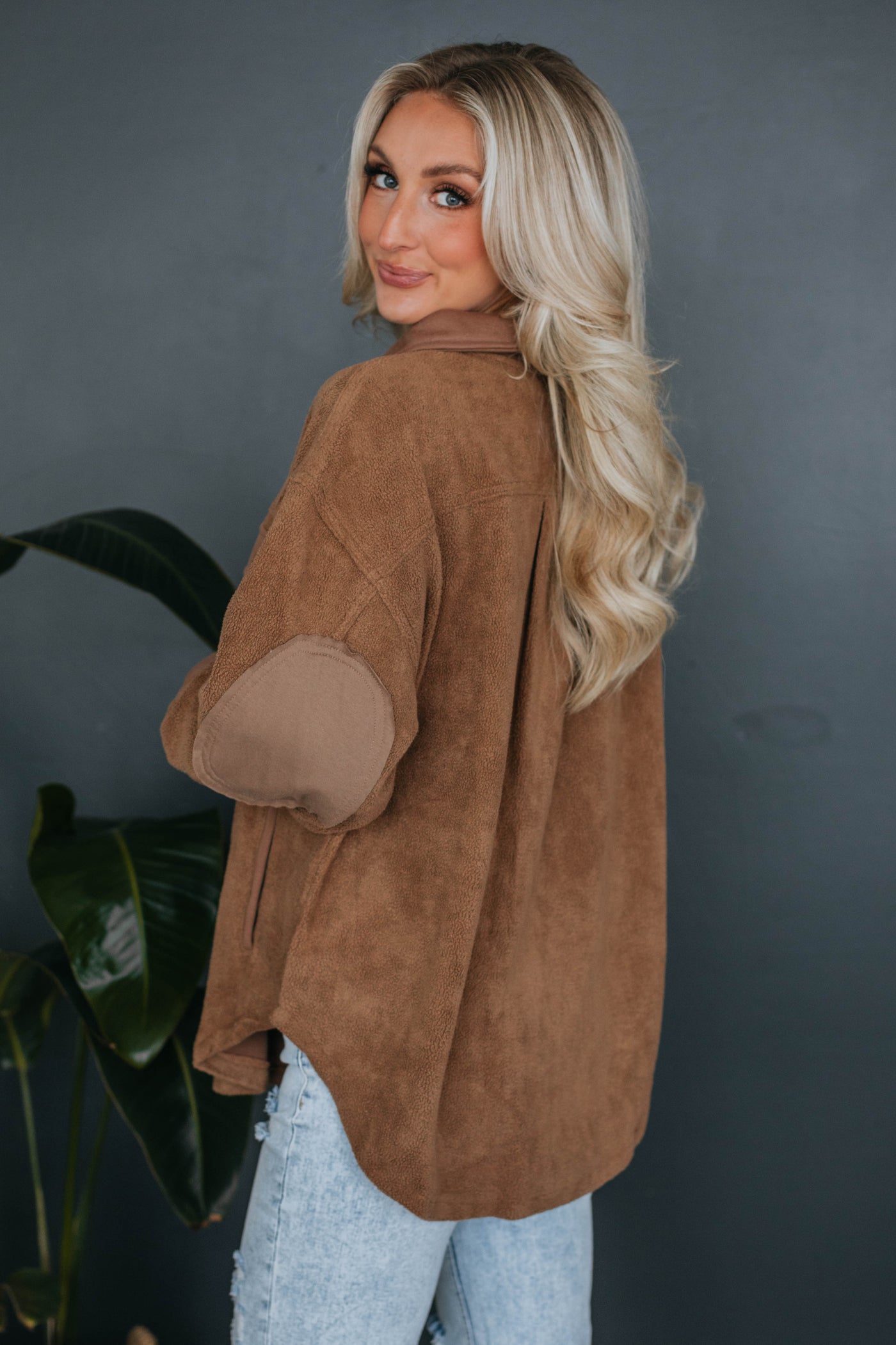 Huntington Fleece Shacket - Mocha