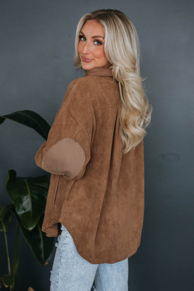 Huntington Fleece Shacket - Mocha