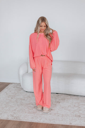 Cayla Striped Top - Bubblegum Mix