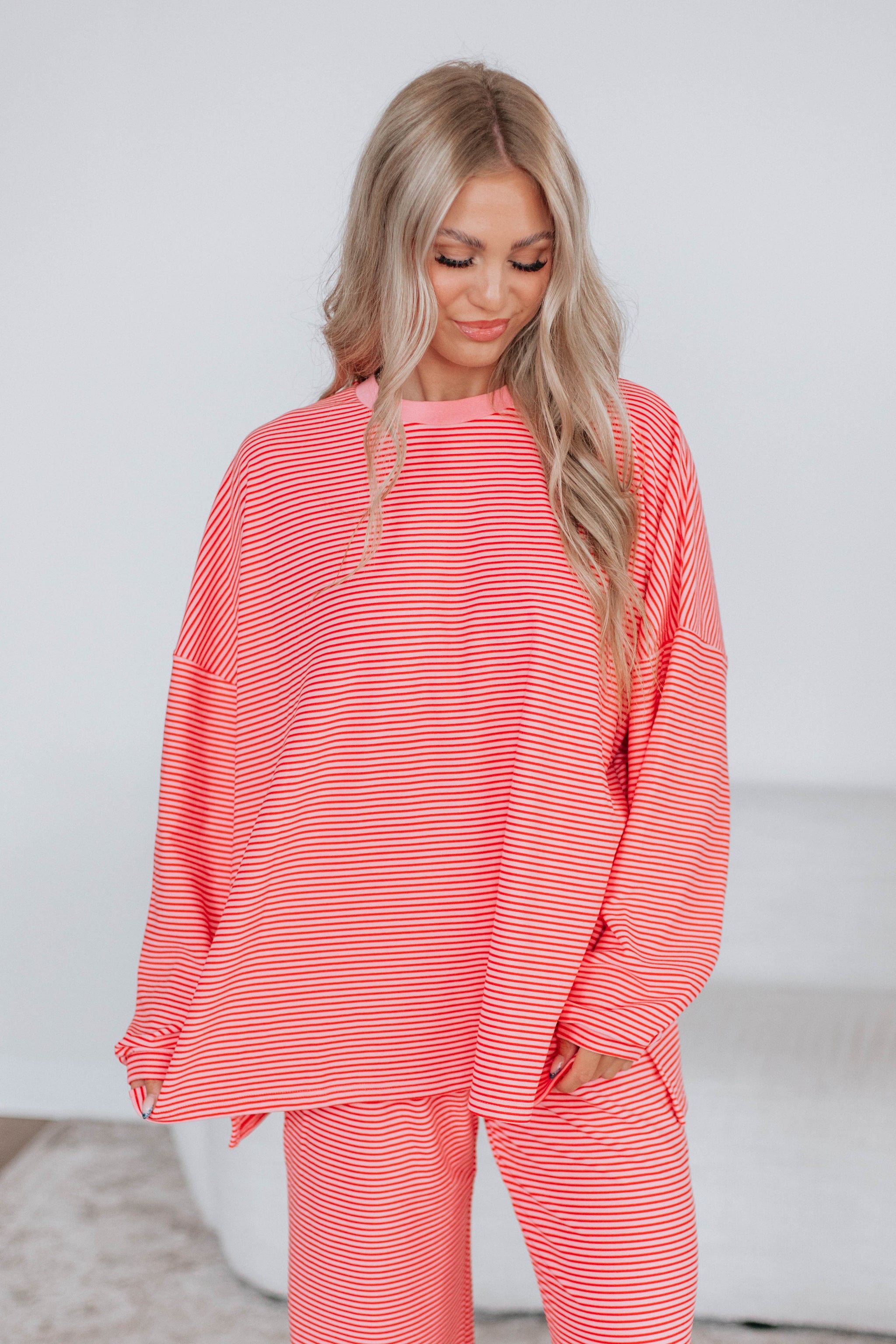 Cayla Striped Top - Bubblegum Mix
