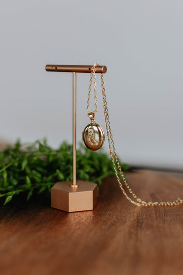 Cowboy's Promise Locket Necklace