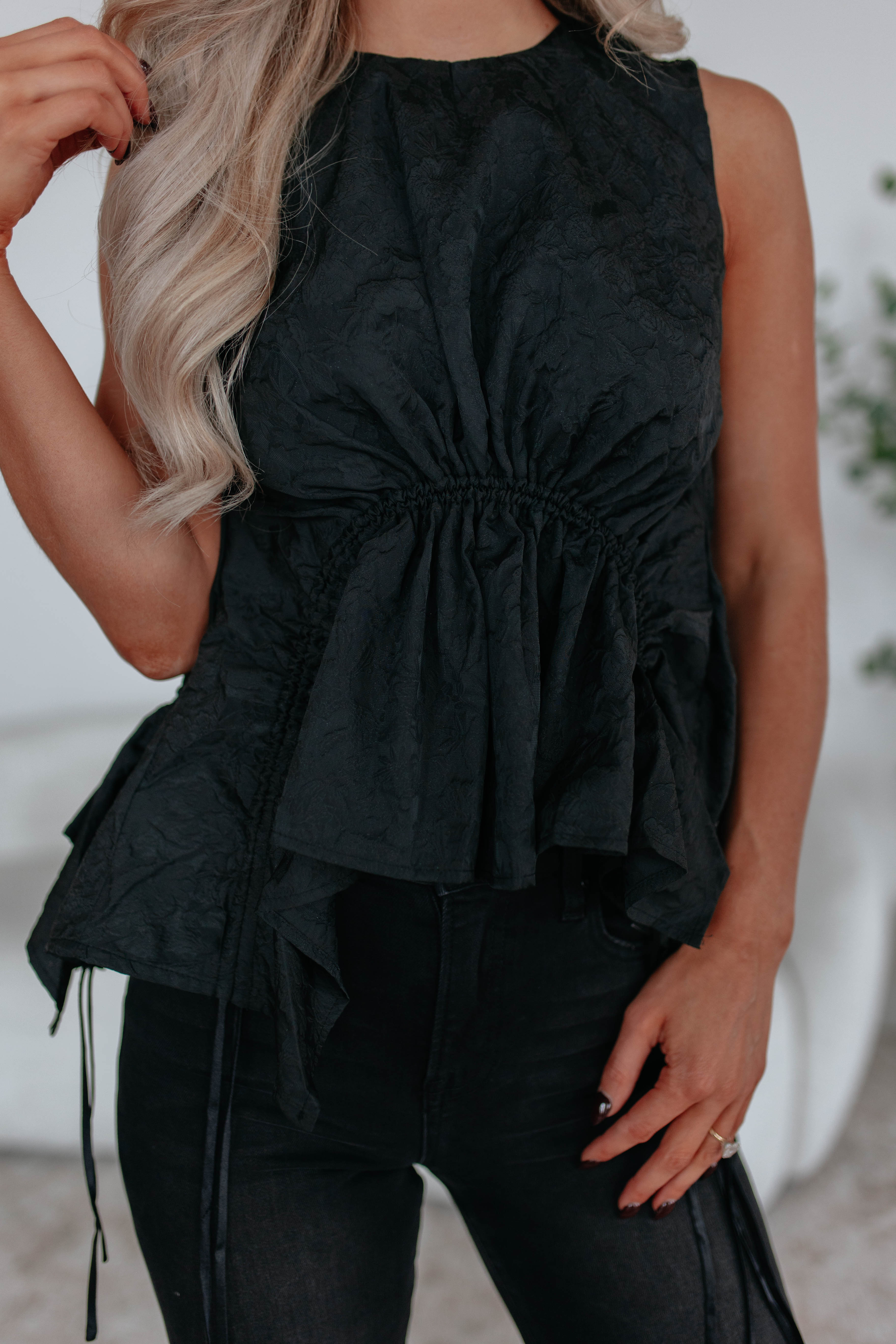 Kiana Peplum Top