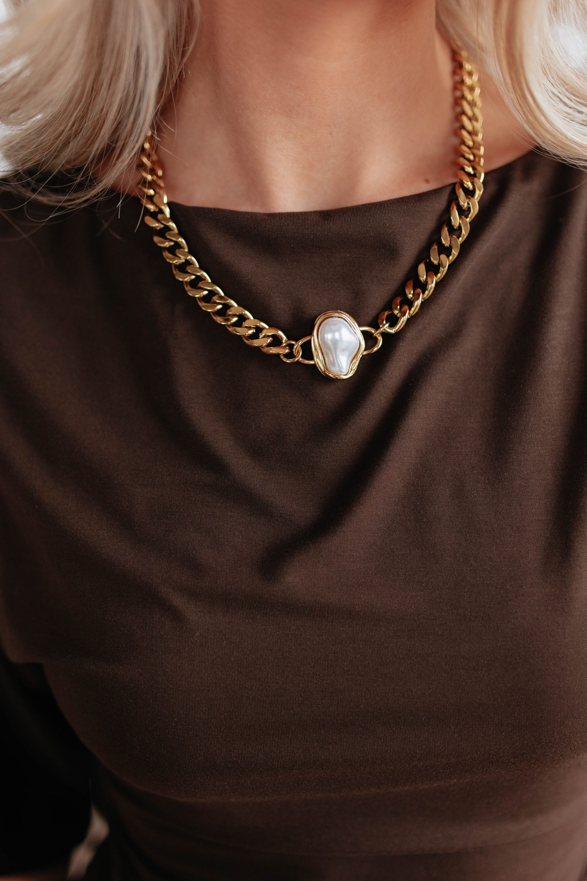 Constance Pearl Necklace