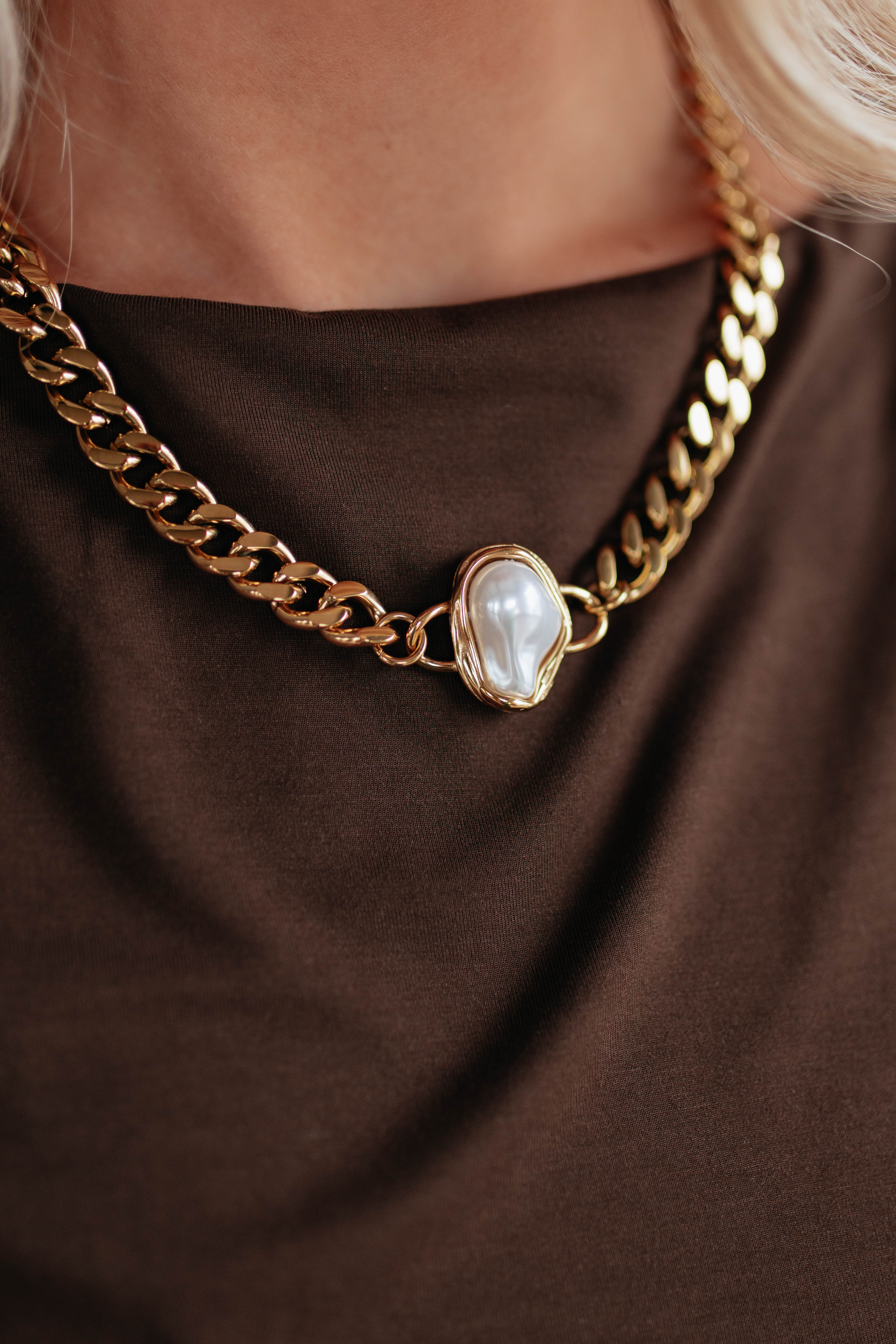 Constance Pearl Necklace