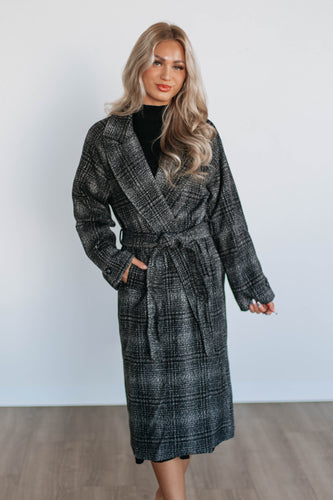 Holloway Plaid Coat