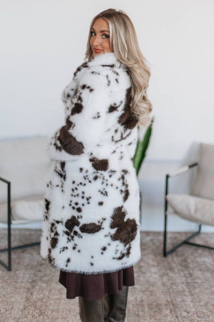 Chauntelle Faux Fur Coat