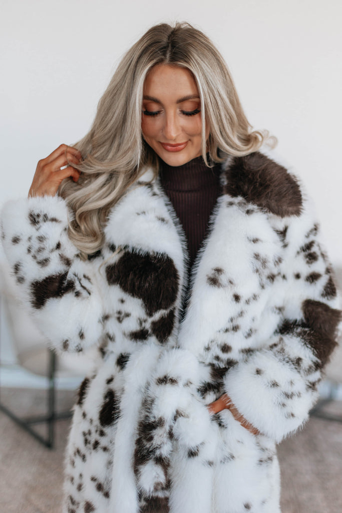 Chauntelle Faux Fur Coat