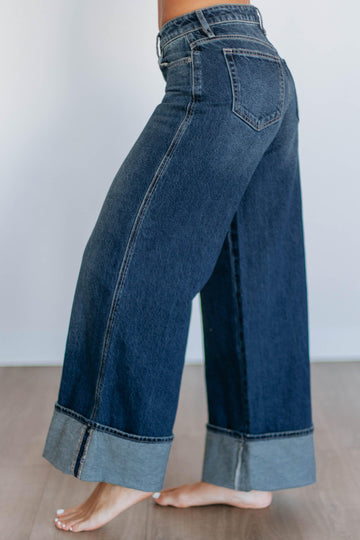 Nori Hidden Jeans - Dark Wash