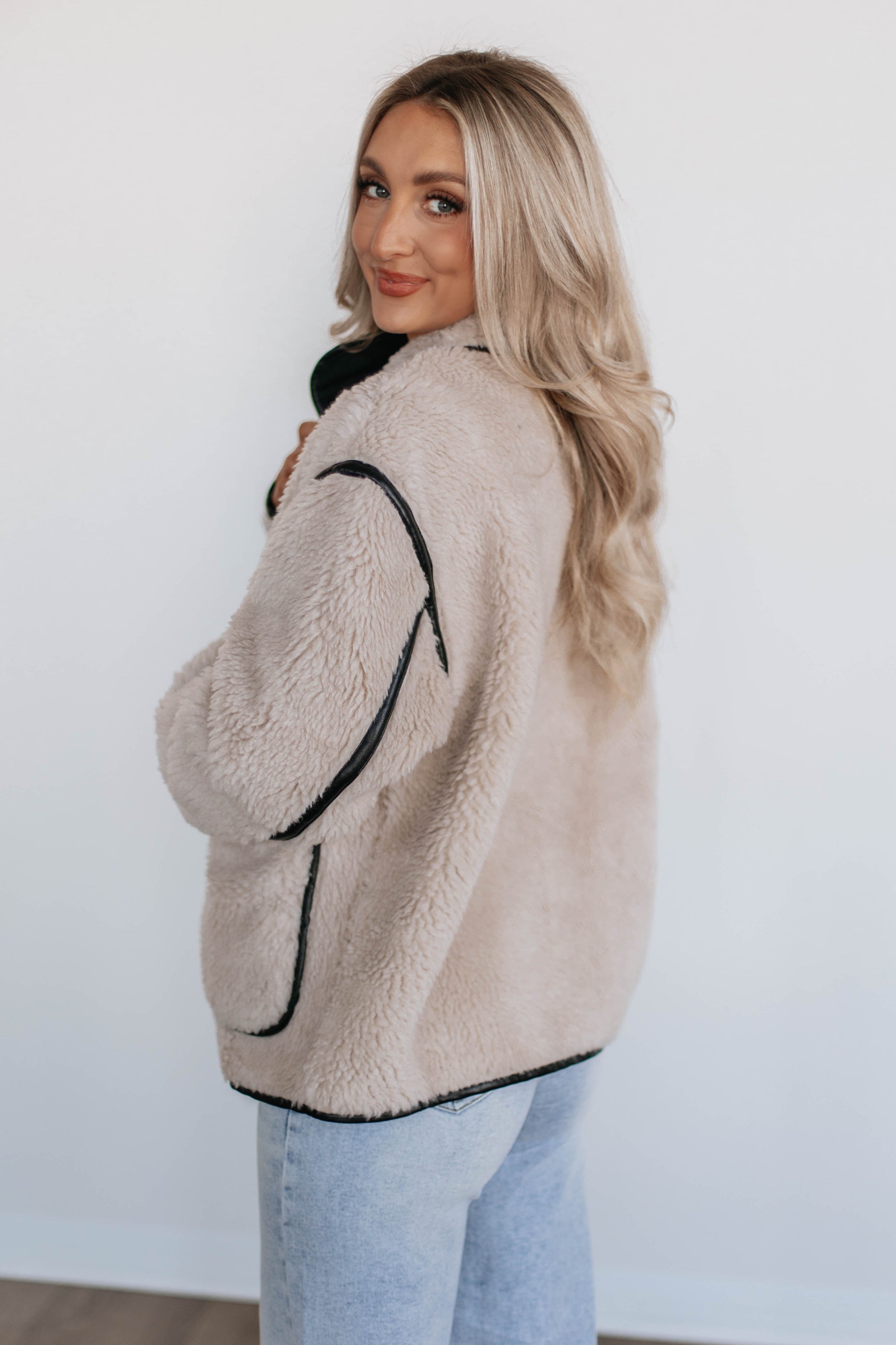 Karolyn Sherpa Jacket