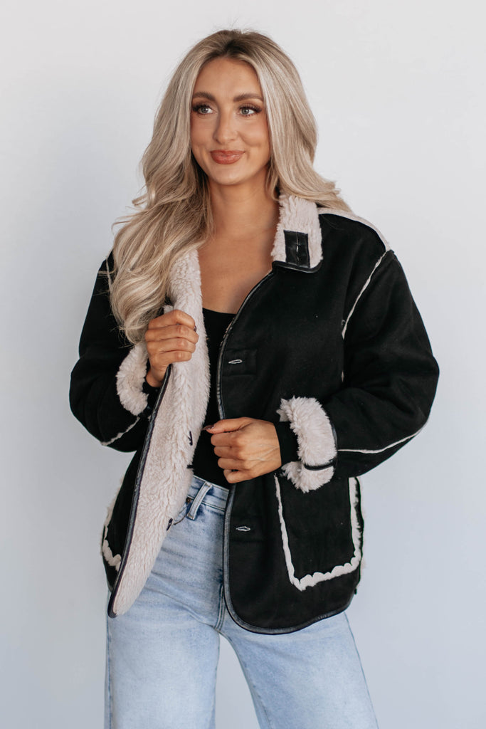 Karolyn Sherpa Jacket