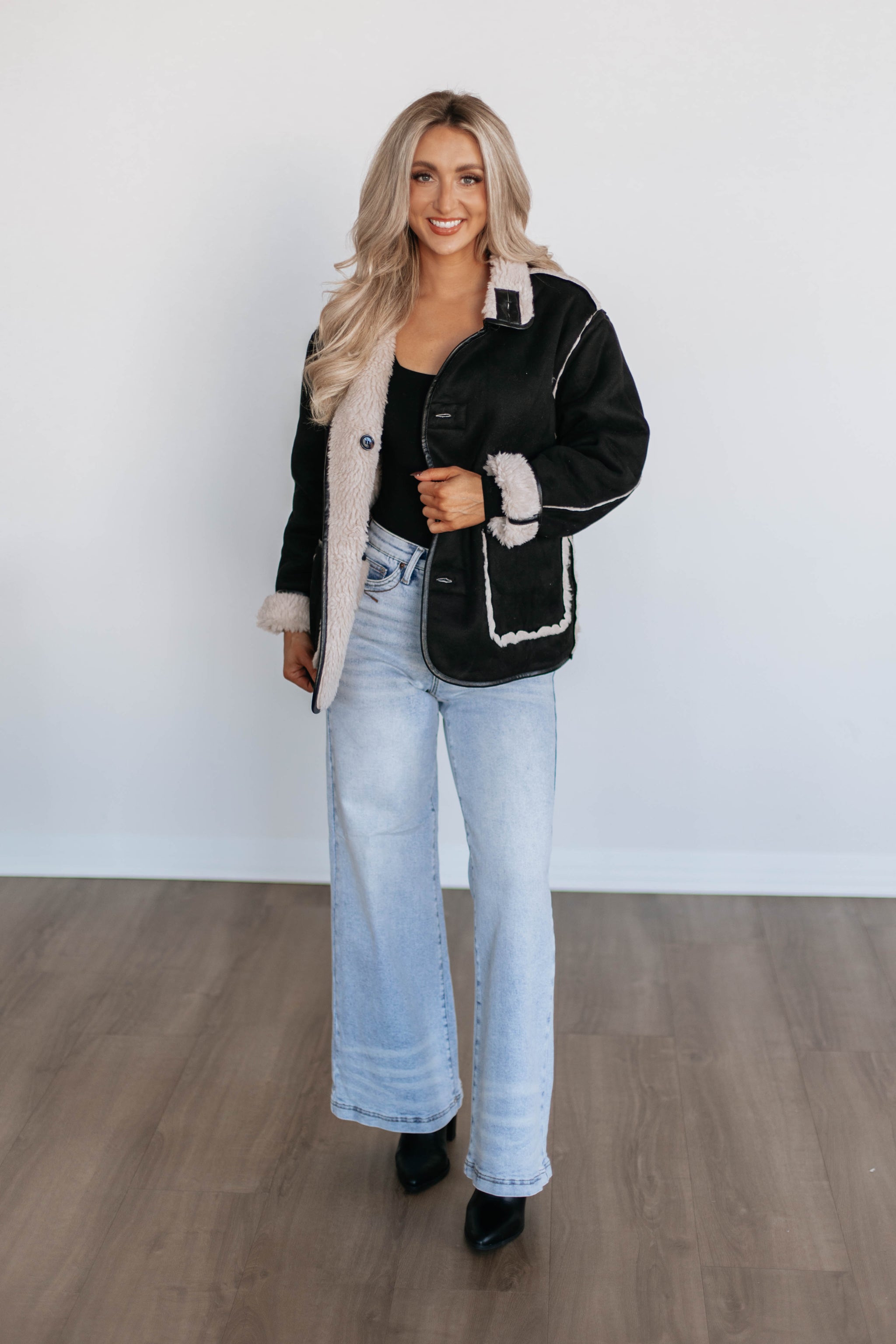 Karolyn Sherpa Jacket