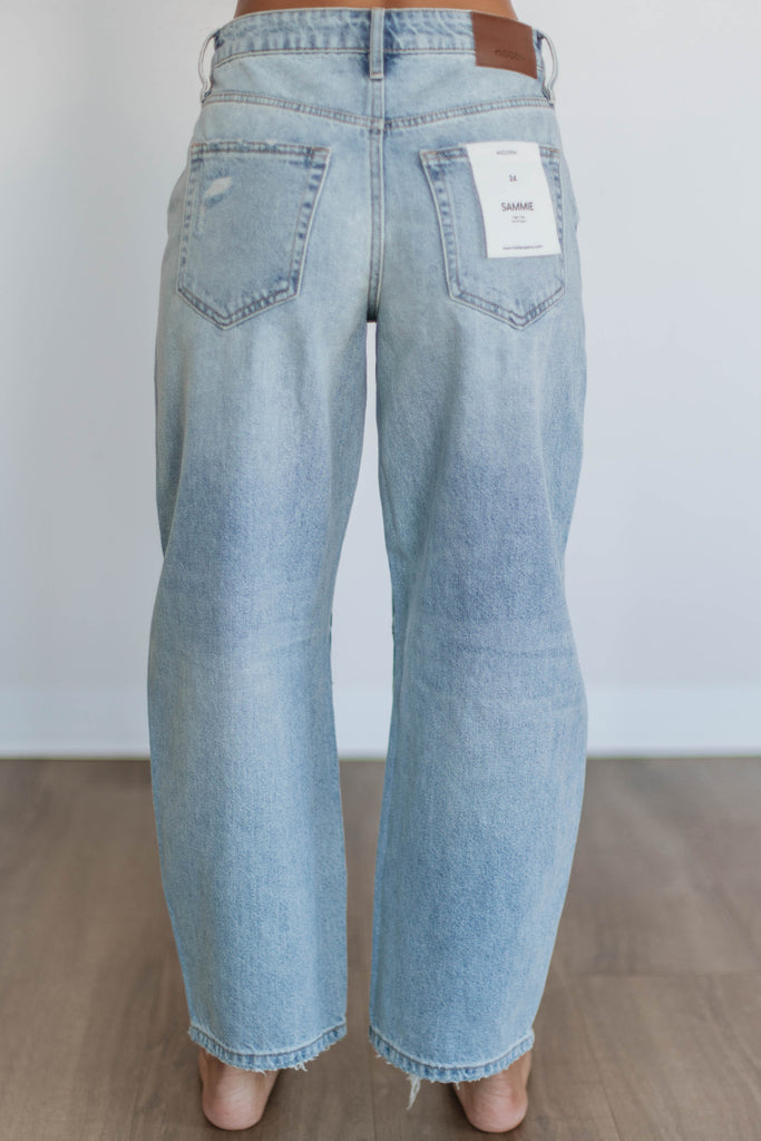 Sammie Hidden Jeans - Vintage Light Wash