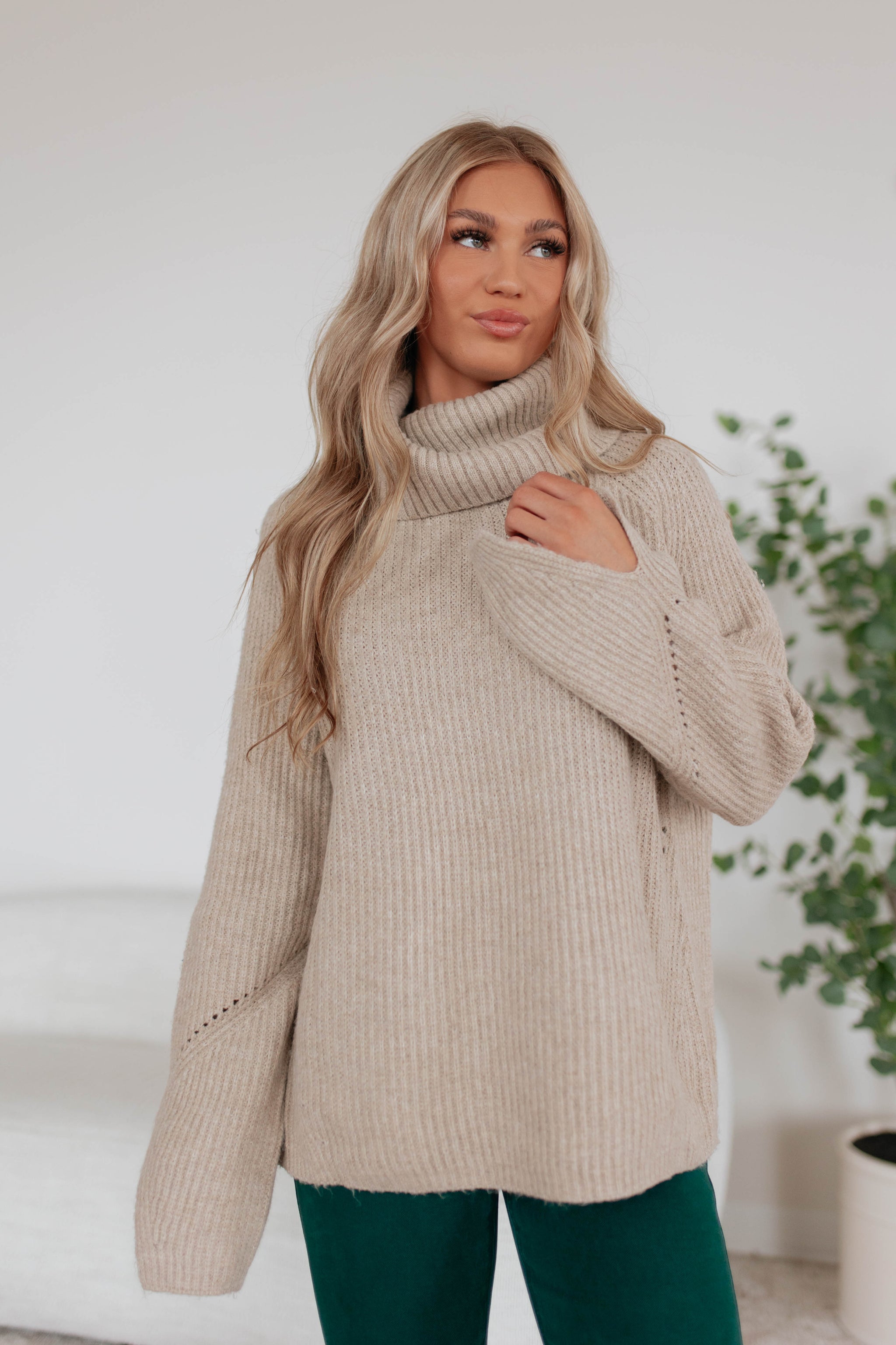 Yazmin Turtle Neck Sweater