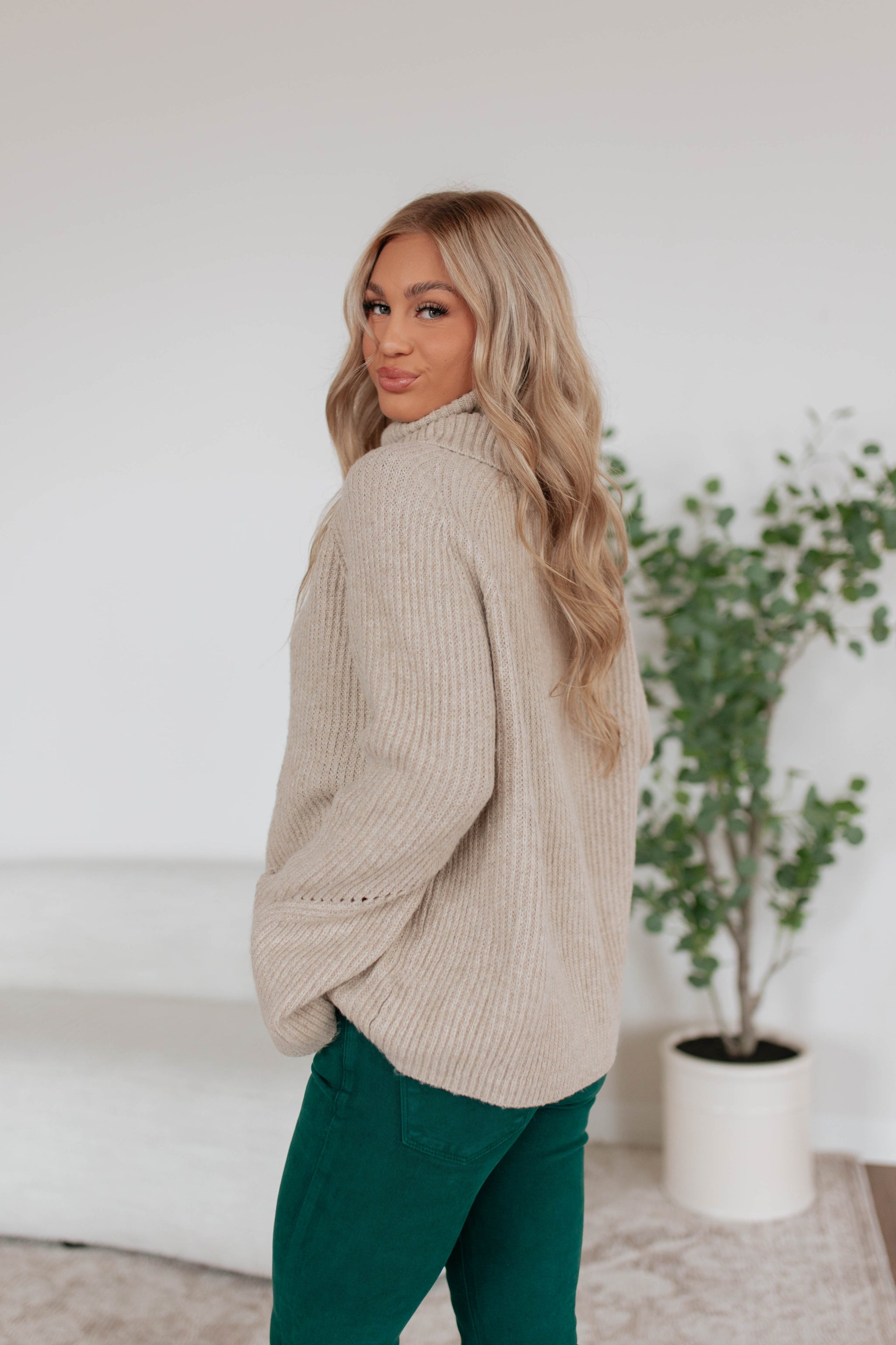 Yazmin Turtle Neck Sweater