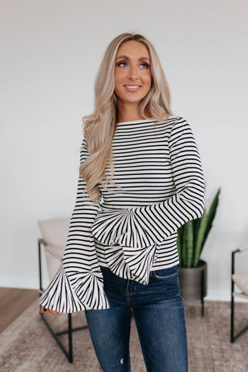 Charlene Striped Sweater