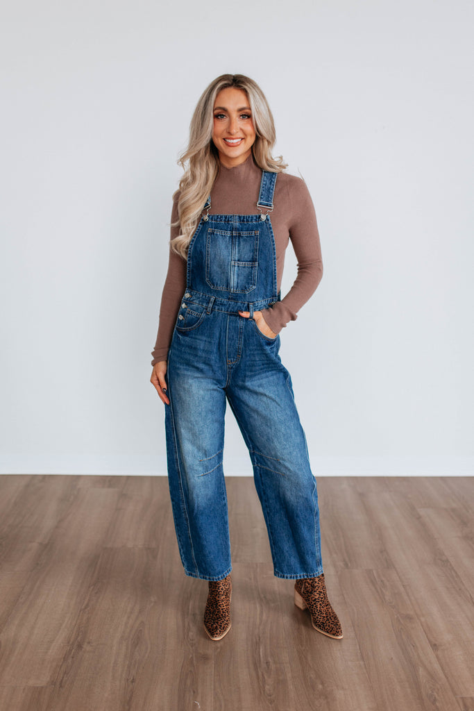 Maxine Denim Overalls – Wild Oak Boutique