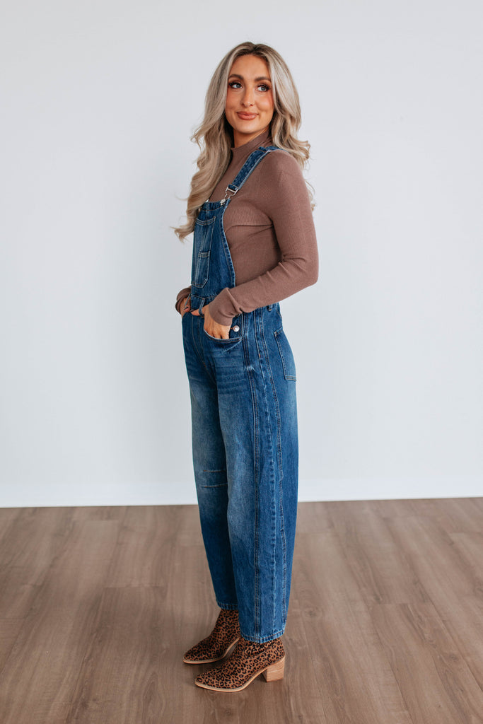 Maxine Denim Overalls – Wild Oak Boutique