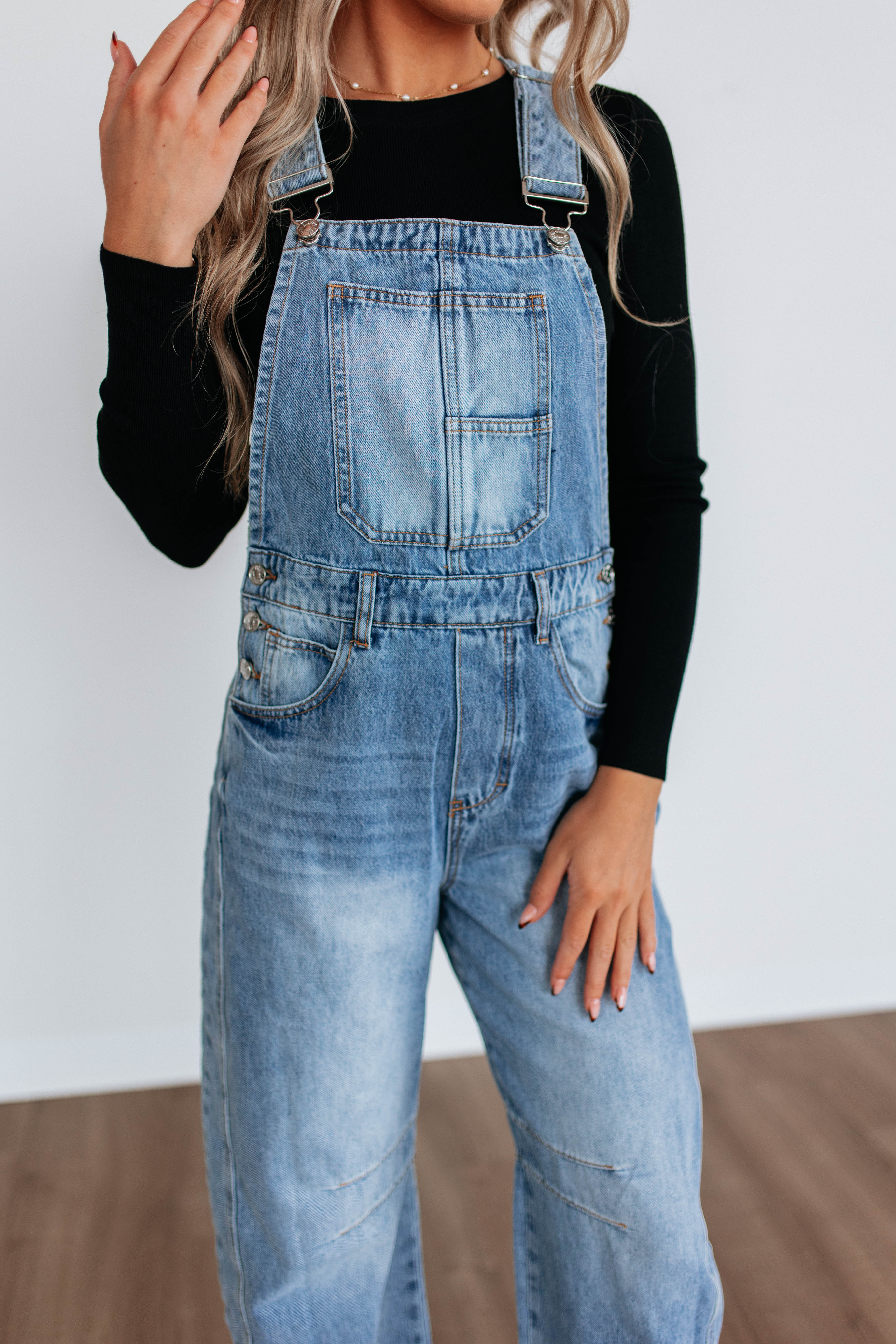 Maxine Denim Overalls – Wild Oak Boutique