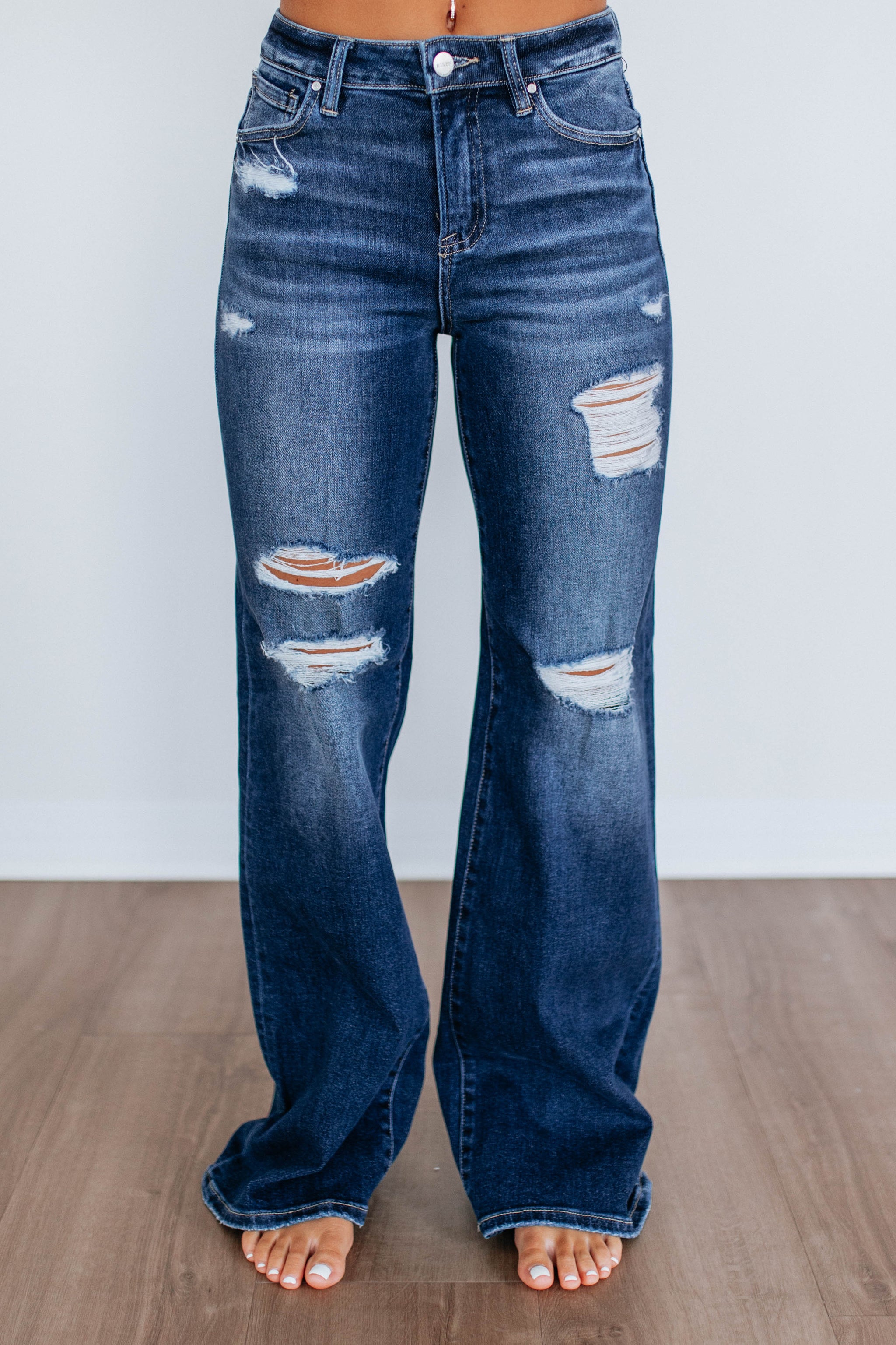 Kimora Risen Jeans - Dark Wash